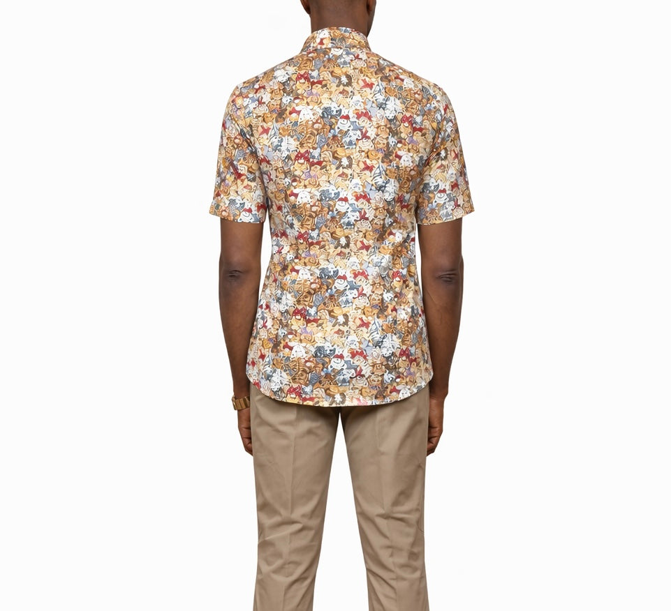 Savannah Safari Print Shirt