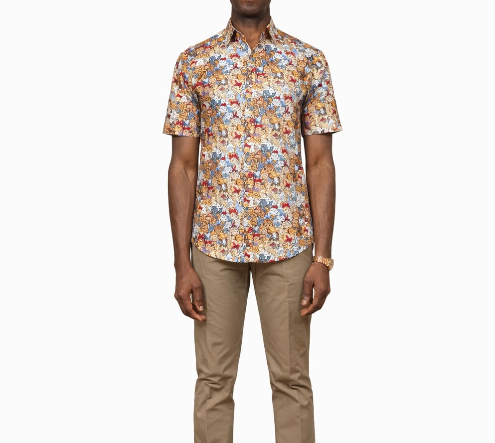 Savannah Safari Print Shirt